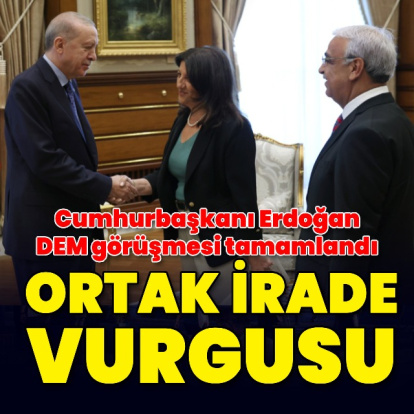 Cumhurbaşkanı Erdoğan DEM Parti İmralı heyetini kabul edecek