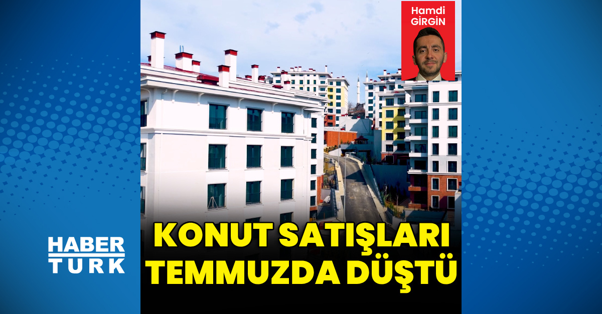 Konut satışlarında düşüş