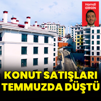 Konut satışlarında düşüş