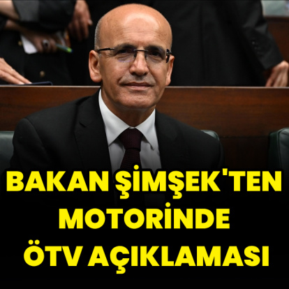 Bakan Şimşek'ten motorinde ÖTV açıklaması