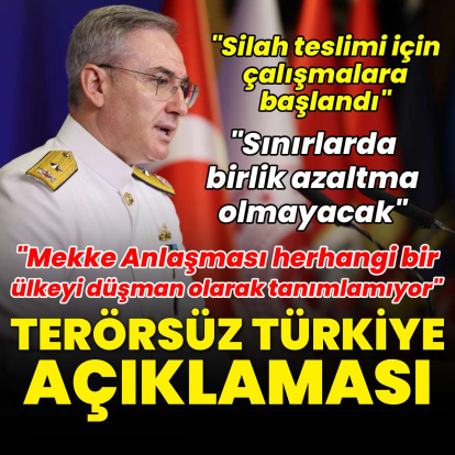 MSB'den Terörsüz Türkiye açıklaması