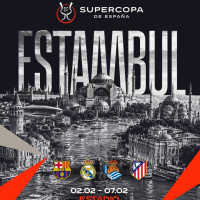 İspanya Süper Kupası resmen İstanbul'da!