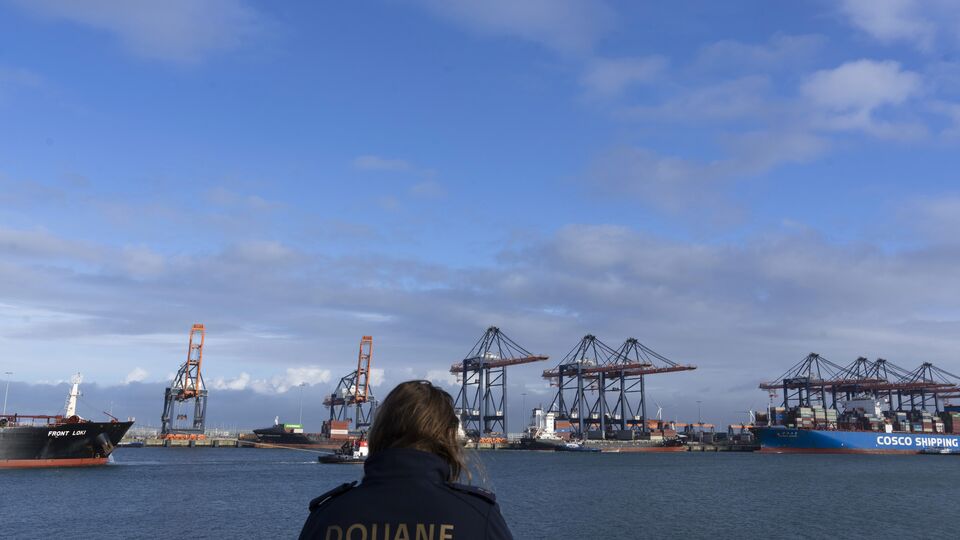 Rotterdam Limanı'nda patlama