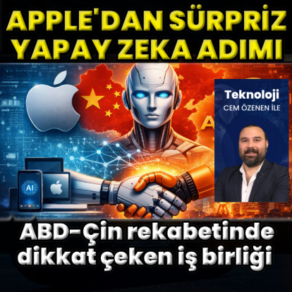 Apple Intelligence Çin'den doğuyor