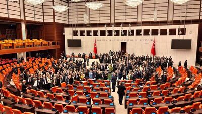 TBMM'de sandalye dağılımı değişti