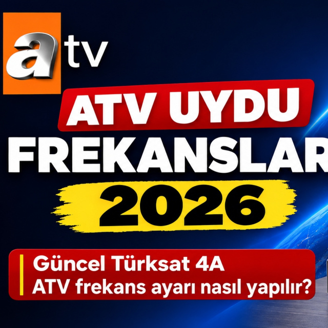ATV uydu frekansları 2026