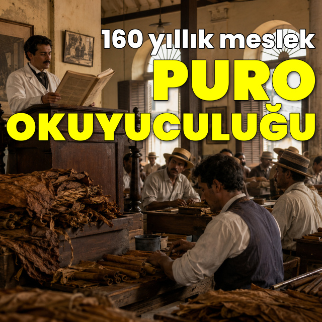 Küba'nın 160 yıllık 'puro okuyuculuğu' mesleği