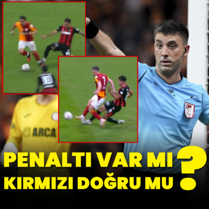 Penaltı var mı, kırmızı kart doğru mu?