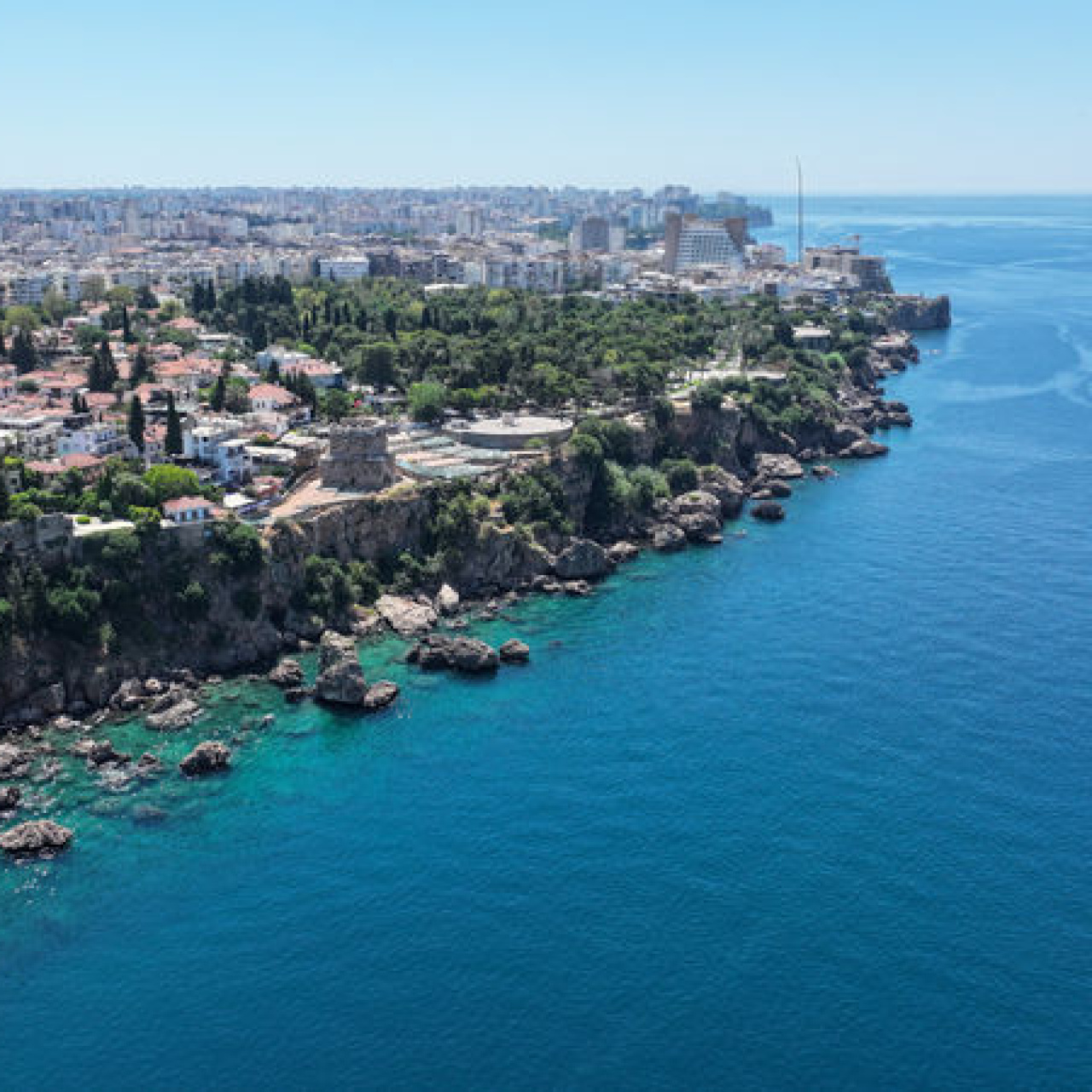Antalya'nın falez plajları