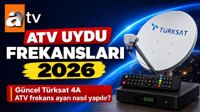 ATV uydu frekansları 2026