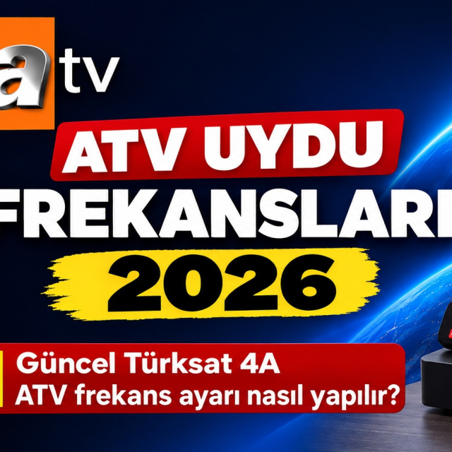 ATV uydu frekansları 2026