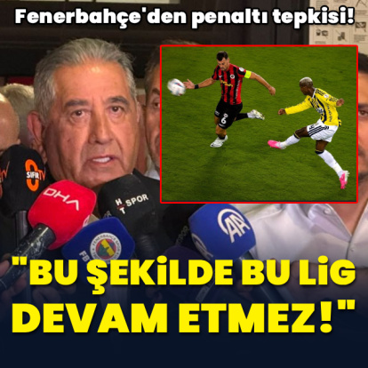 "Bu şekilde bu lig devam etmez!"