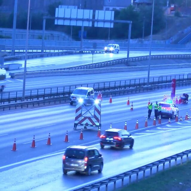 İstanbul'da bazı yollar trafiğe kapalı