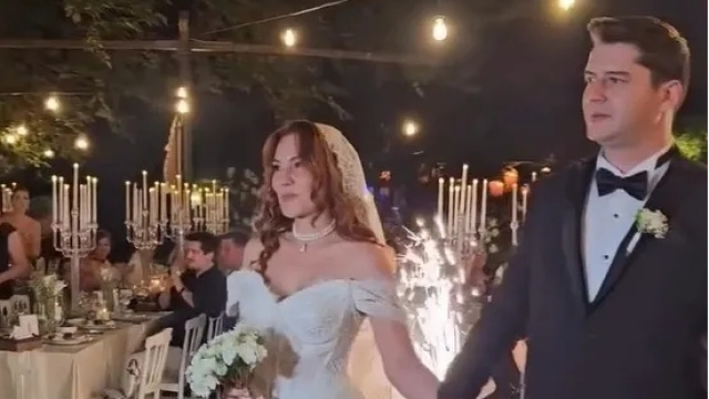 Ümit Besen'in kızı evlendi