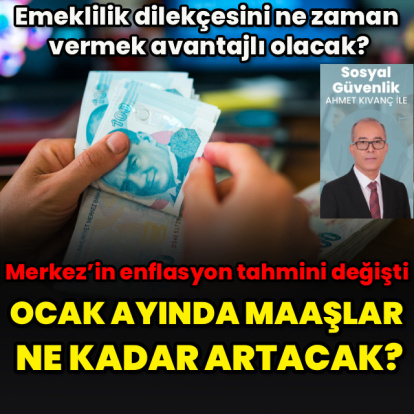 Ocak ayında maaşlar ne kadar artacak?