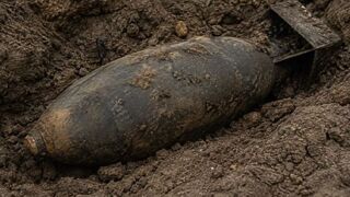 250 kiloluk uçak bombası bulundu