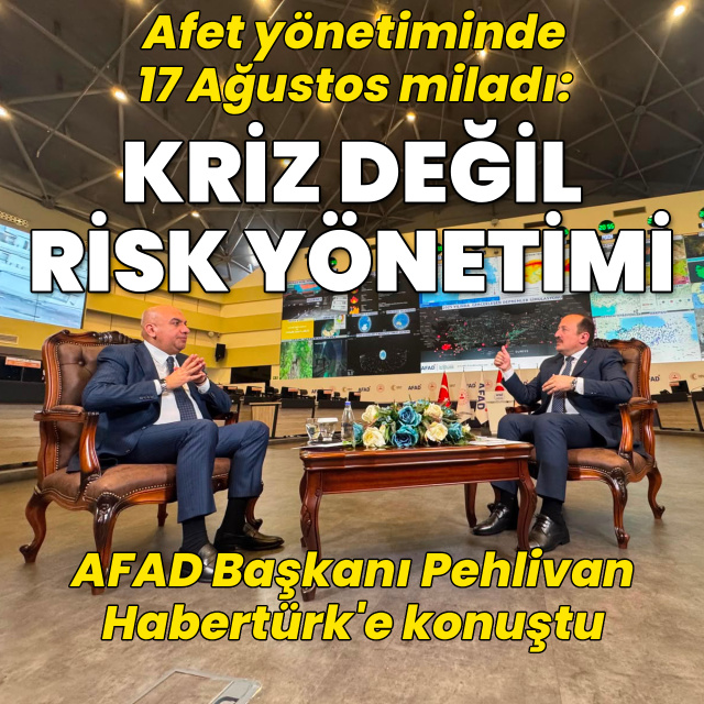Türkiye'nin afet yönetiminde 17 Ağustos miladı
