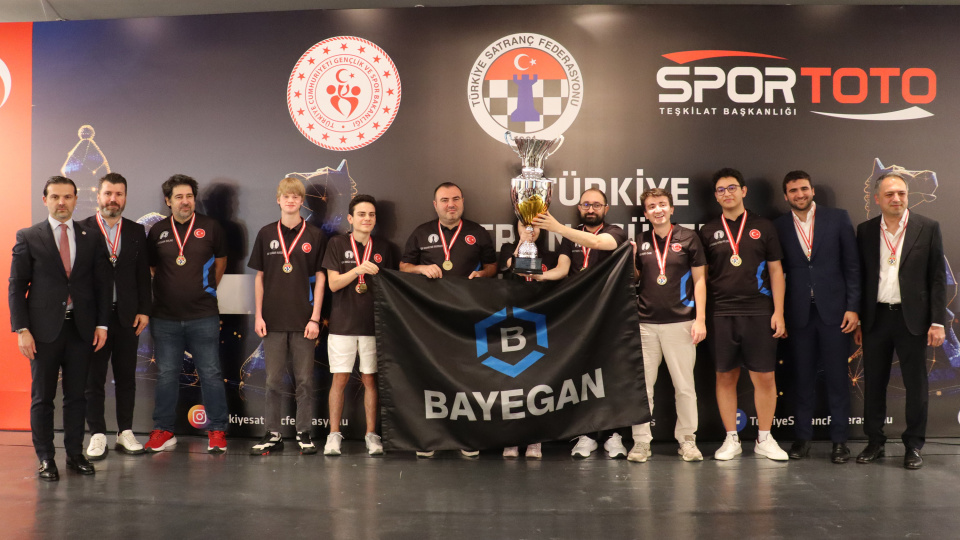 Üst üste 3. kez şampiyon BAYEGAN!