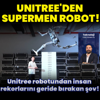 Unitree’den “Süpermen” robot!