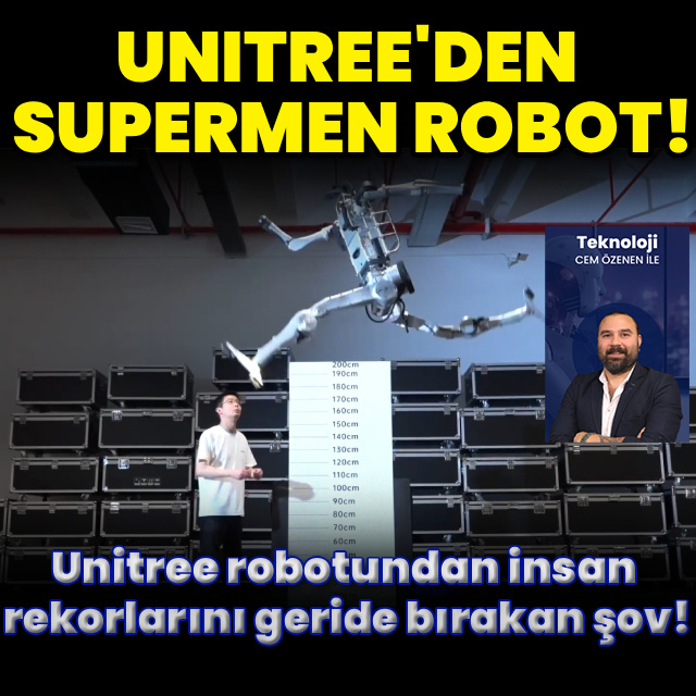 Unitree'den "Süpermen" robot!