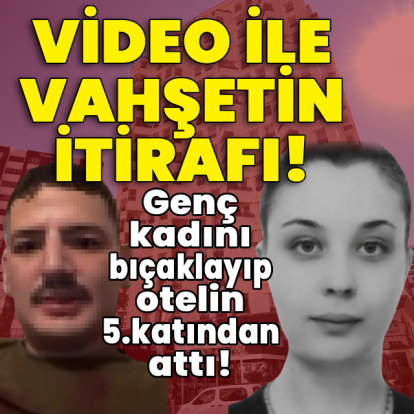 Genç kadın, otelin 5.katından atıldı!