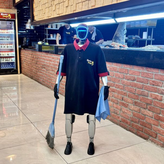 'Robot Fiko' iki gün izin ve zam istiyor