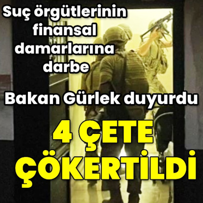 Suç örgütlerinin finansal damarlarına darbe