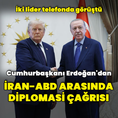 Cumhurbaşkanı Erdoğan, Donald Trump ile görüştü