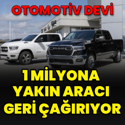 Otomotiv devi 1 milyona yakın aracı geri çağırıyor