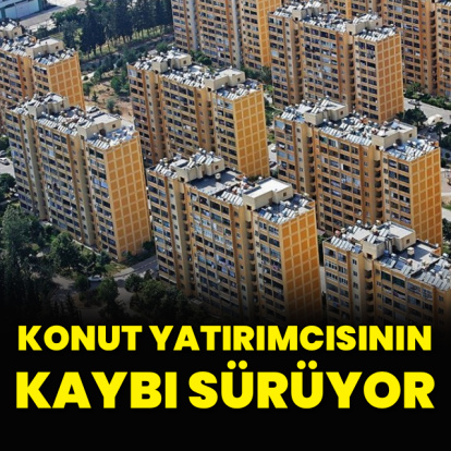 Konut fiyatlarında reel düşüş sürüyor
