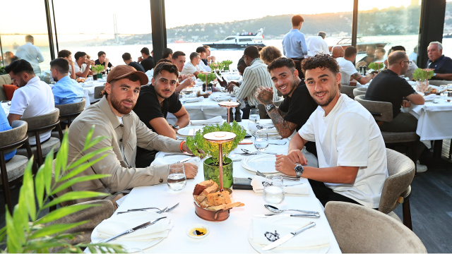 Beşiktaş Futbol Takımı yemekte buluştu!
