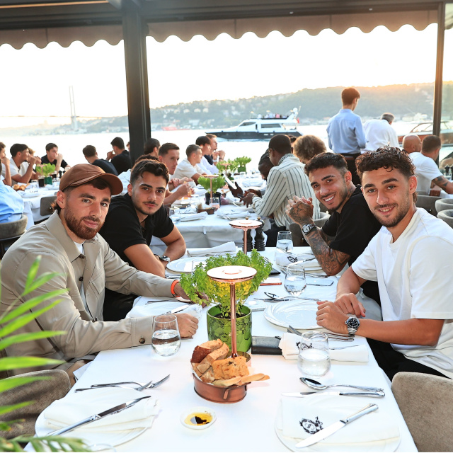 Beşiktaş Futbol Takımı yemekte buluştu!