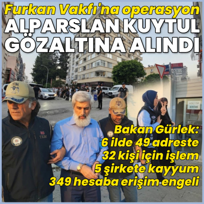 Adana'da Furkan Vakfı'na operasyon