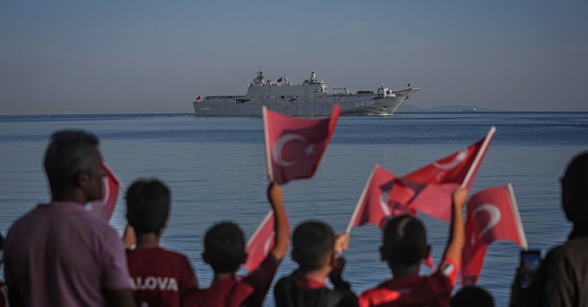 TEKNOFEST Mavi Vatan öncesi selamlama 