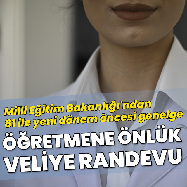 MEB'den 81 ile 2026-2027 genelgesi