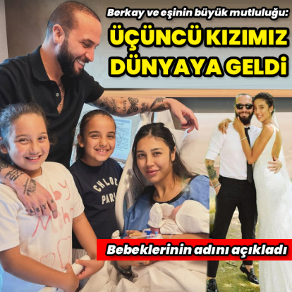 "Üçüncü kızımız dünyaya geldi"