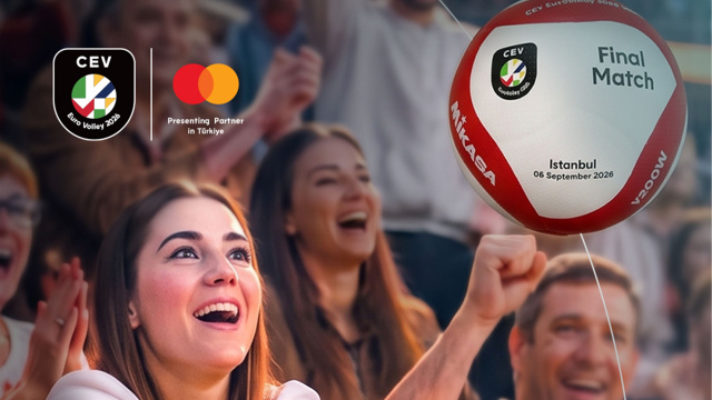 Mastercard, 2026 CEV Kadınlar Avrupa Voleybol Şampiyonası'na sponsor oldu