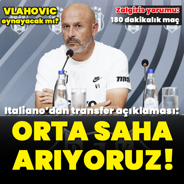 Italiano'dan transfer açıklaması!