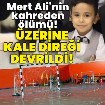 Mert Ali'nin kahreden ölümü! Üzerine kale direği devrildi!