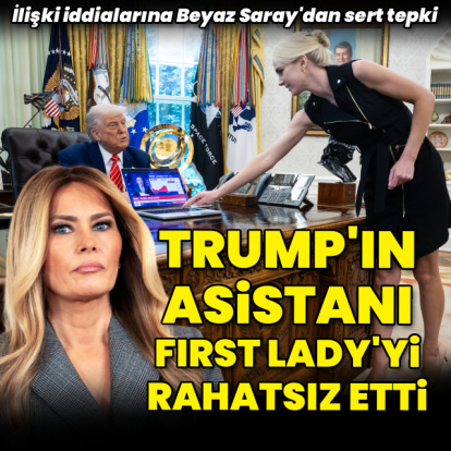 Asistan, First Lady'yi rahatsız etti