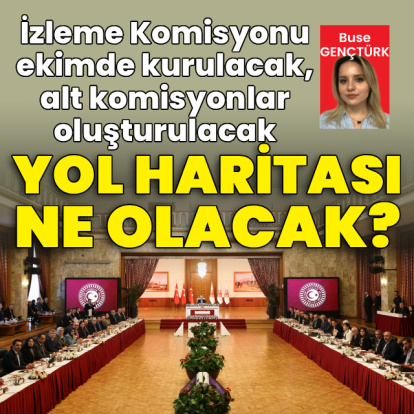 İzleme Komisyonu ekimde kurulacak: Alt komisyonlar oluşturulacak
