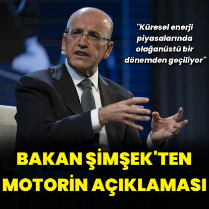 Bakan Şimşek'ten motorin açıklaması