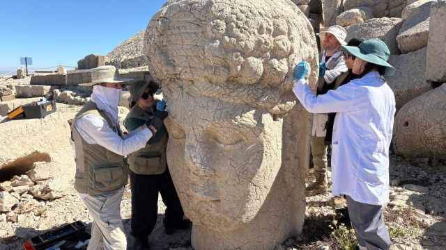 Nemrut'un dev heykellerine 5 yıllık koruma kalkanı