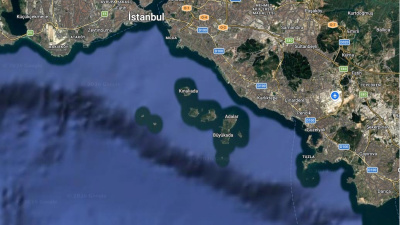Adalar açıklarında 24 saatte 100'ü aşkın deprem