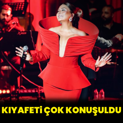 Sibel Can'ın kıyafetine yorum yağdı