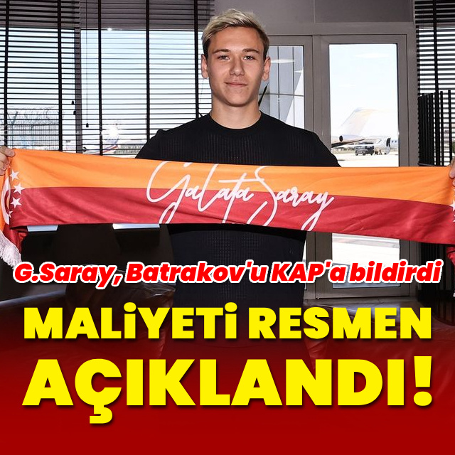 Galatasaray Batrakov'un maliyetini açıkladı!