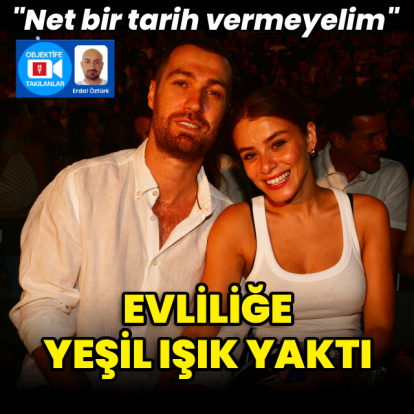 Evliliğe yeşil ışık yaktı