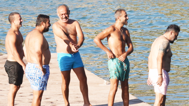 Ünlü oyuncuların Bodrum keyfi