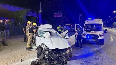 Bursa'da feci kaza: 2 ölü, 2 yaralı