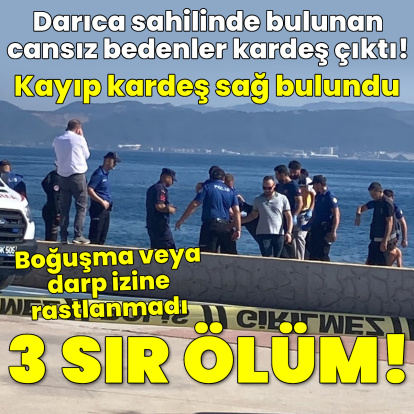 3'ü de kardeş çıktı! 4'üncü kardeş bulundu